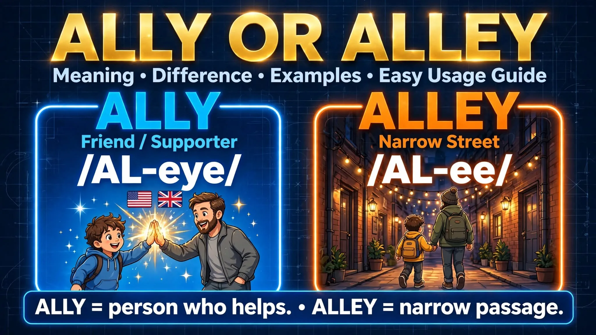 Ally or Alley