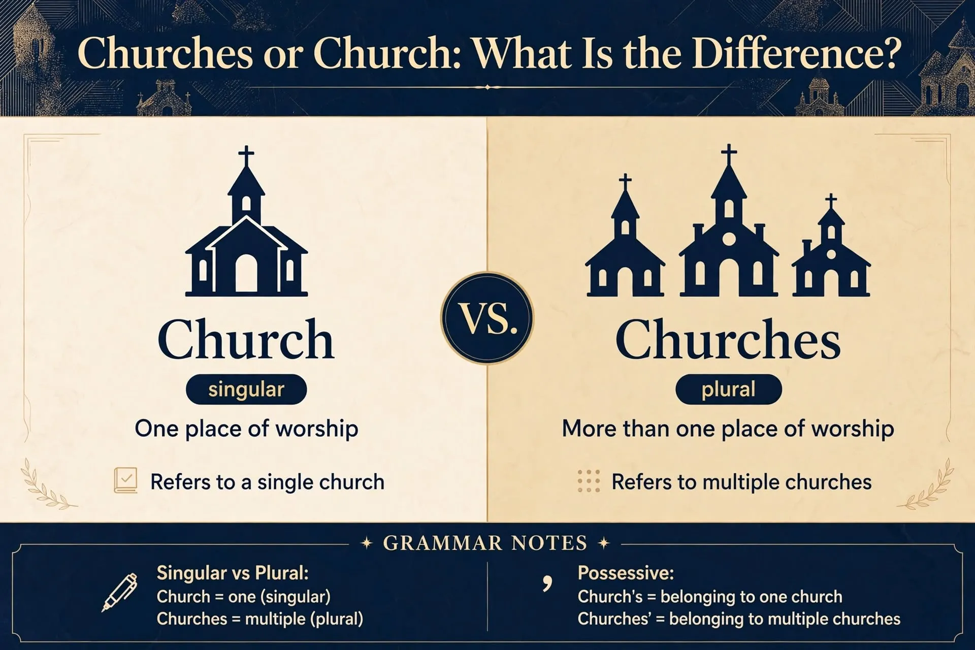 Churches or Church