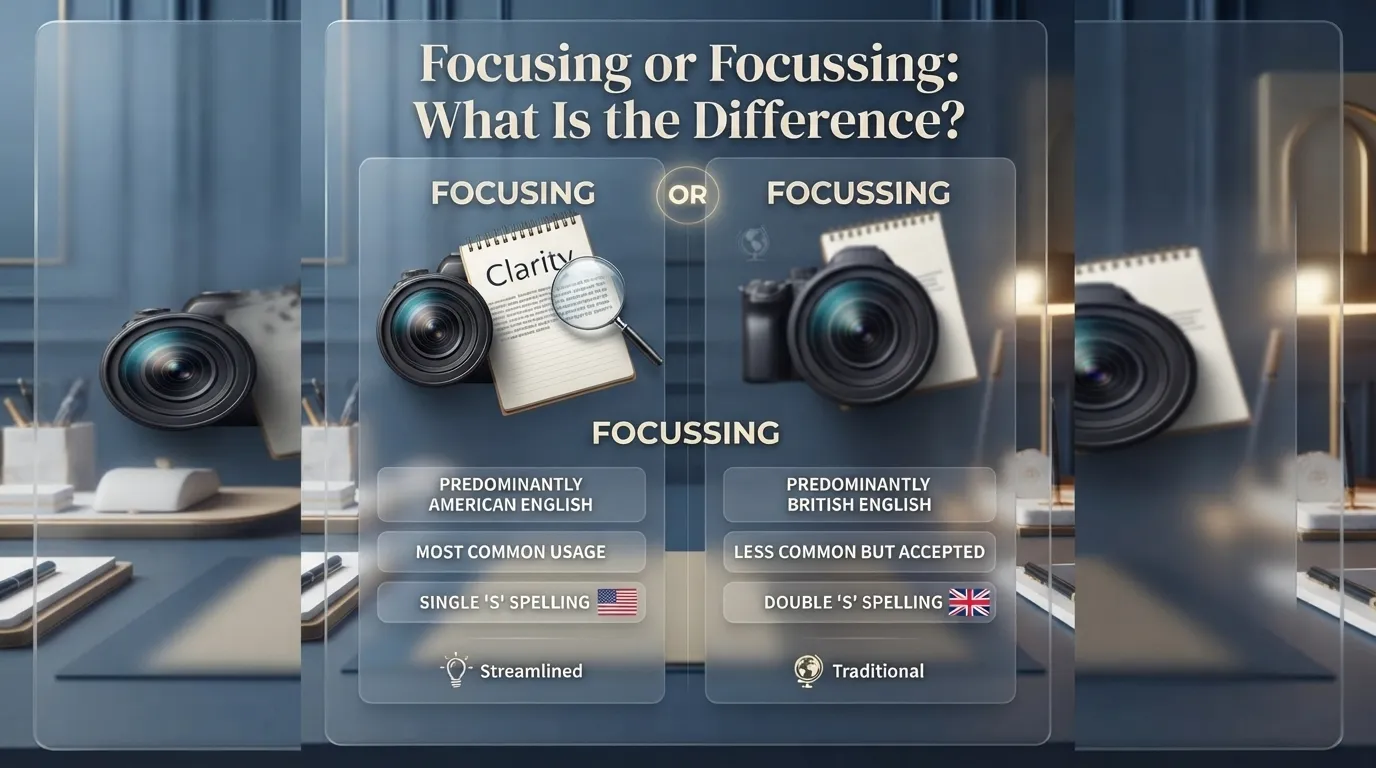 focusing or focussing
