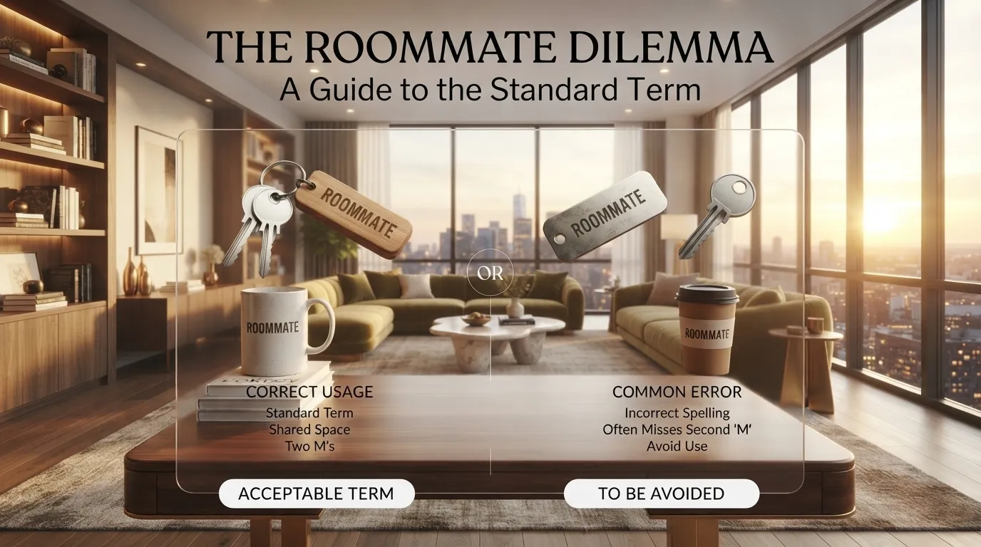 roommate or roomate