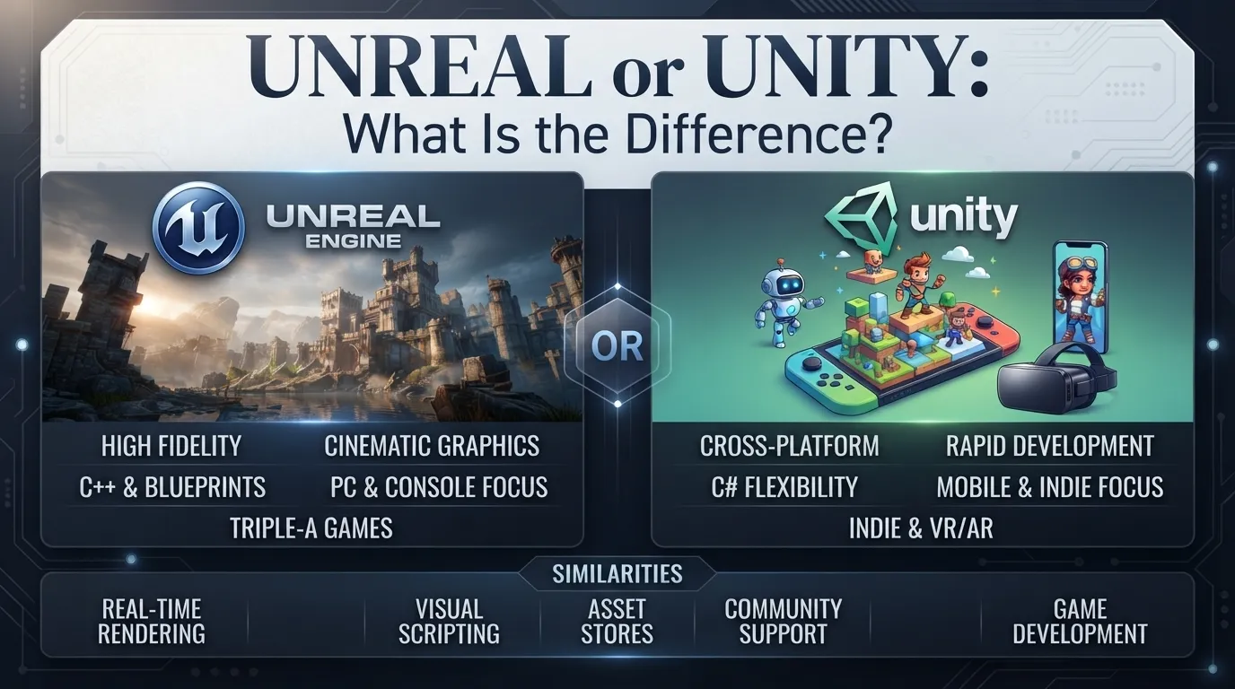 Unreal or Unity