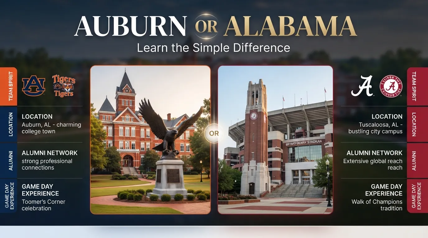 Auburn or Alabama