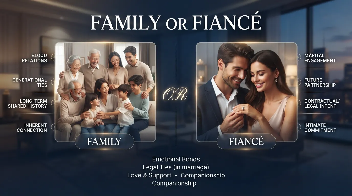 family or fiancé