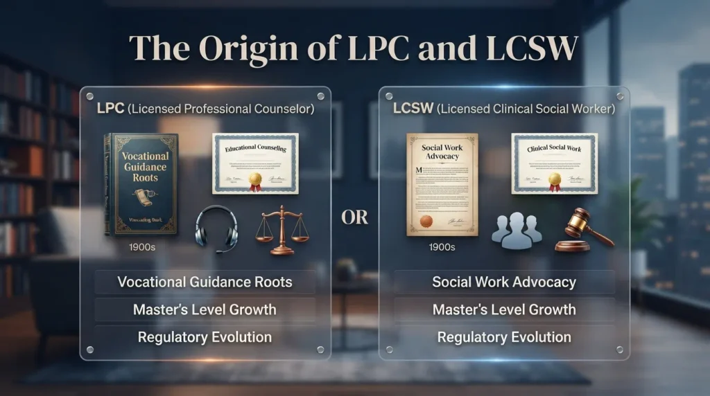 The Origin of LPC and LCSW