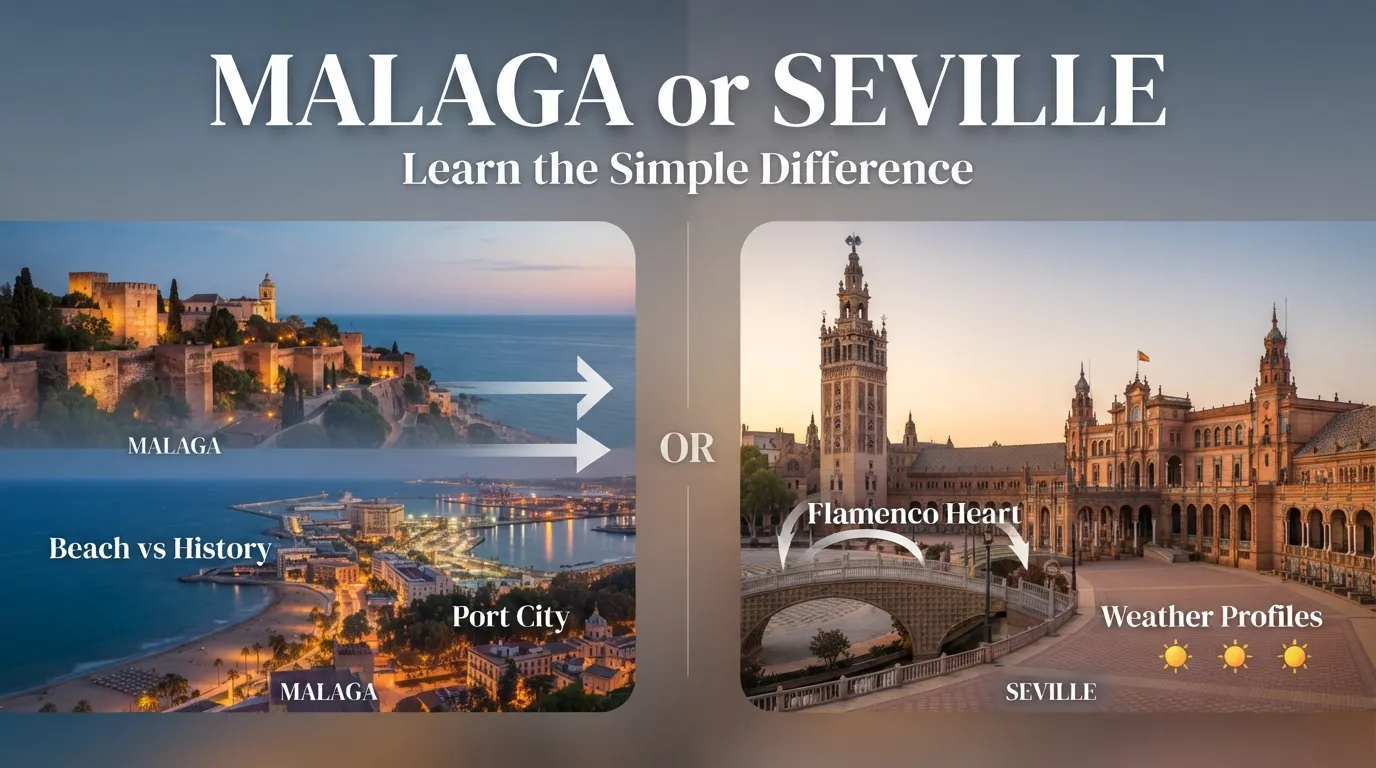 Malaga or Seville