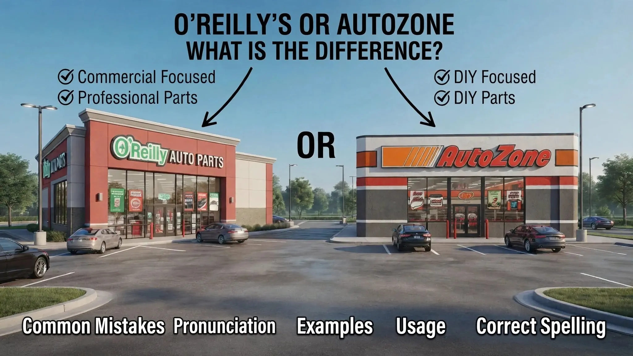 O'Reilly's or AutoZone