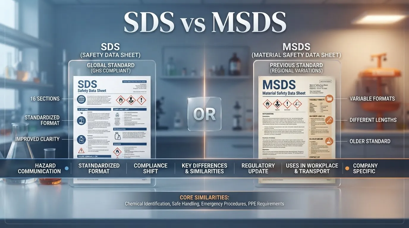 SDS or MSDS