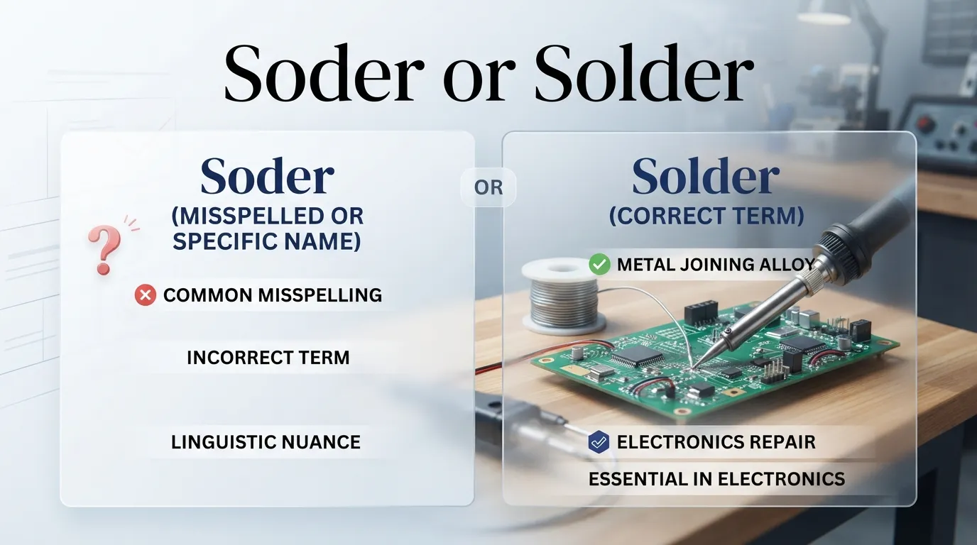 soder or solder