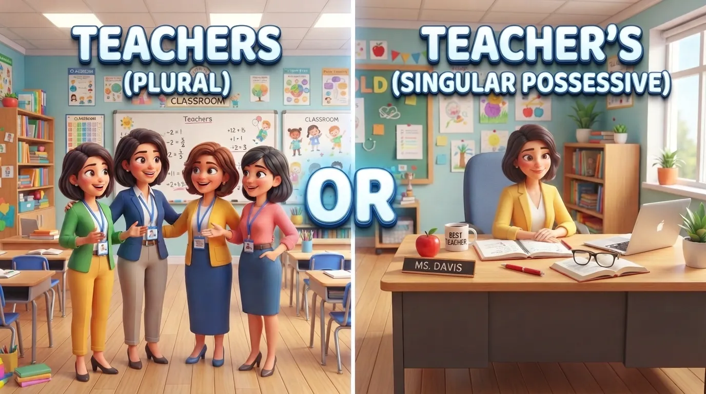 teachers or teacher's